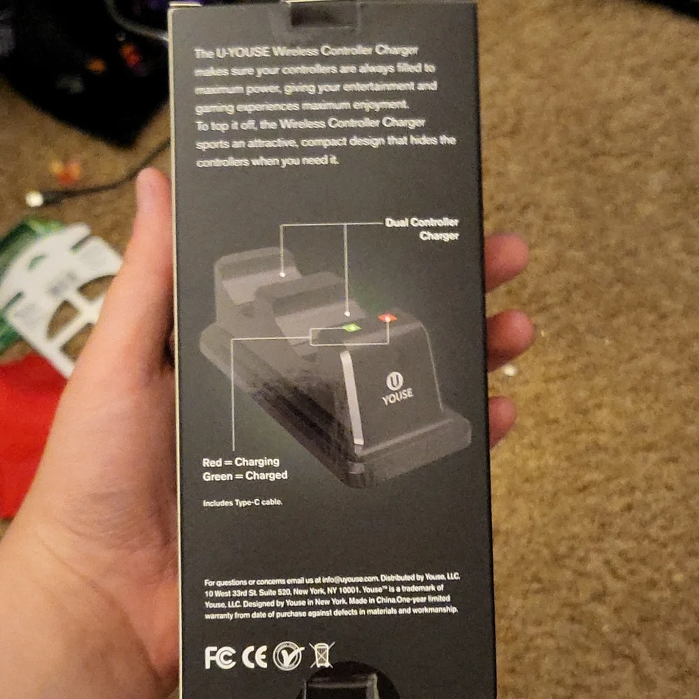Xbox series x and s wireless controller charger